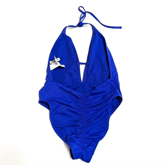 Bikini Lab Scrunch Bottom One-Piece Swimsuit Medium M - Picture 4 of 6